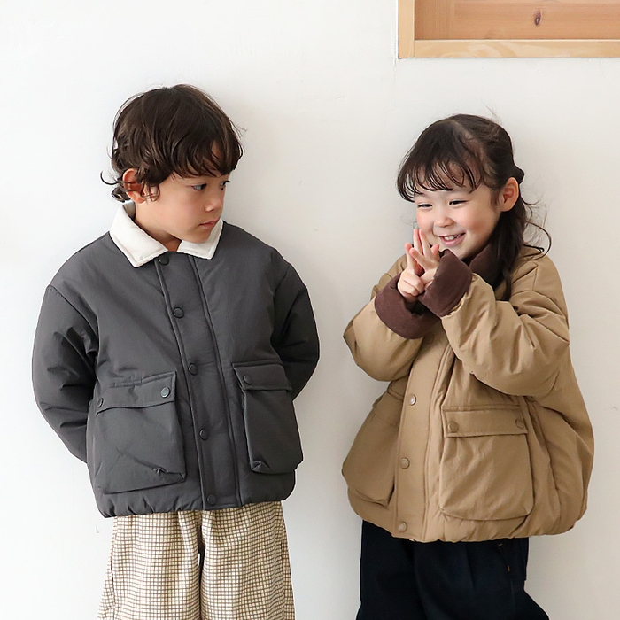 GrinLabコーデュロイ襟付きジャケット