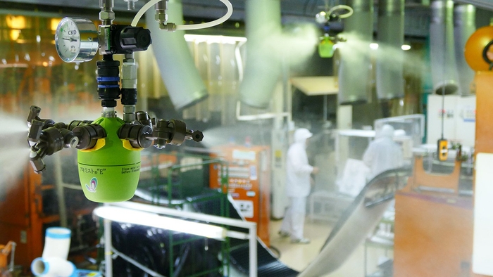 クリーンルームでの実績もある加湿システム|あらゆる工場に