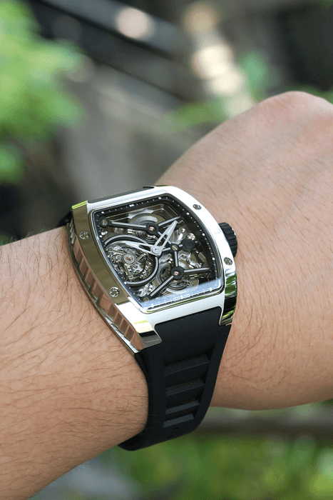 ZEROO T10スケルトントゥールビヨンオートマチック