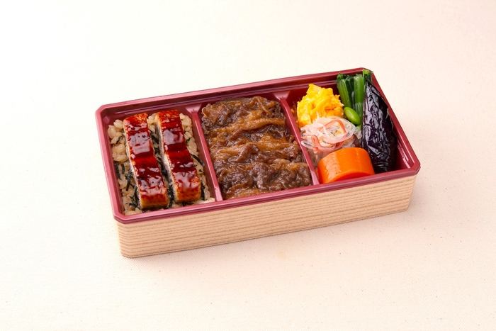 『黒毛和牛 牛めし&うなぎ弁当』(税込1,301円/1個)