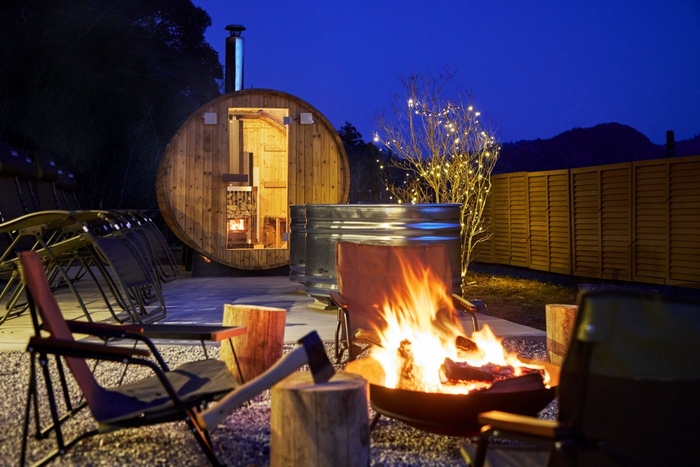 焚火を囲んで唯一無二のひと時【千葉】