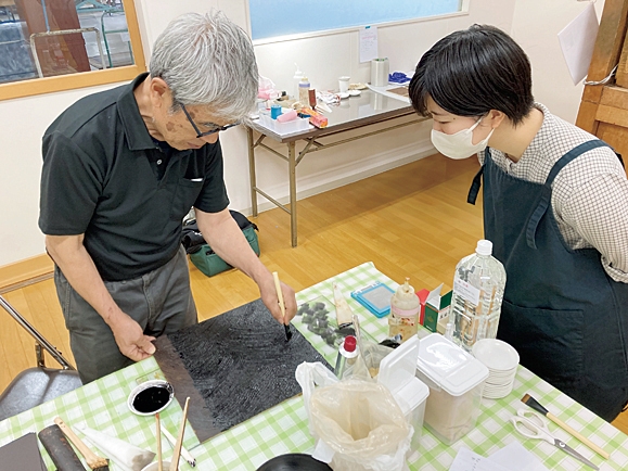 十時氏からのレクチャー風景