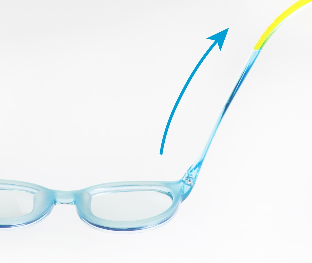 弾力のあるテンプル