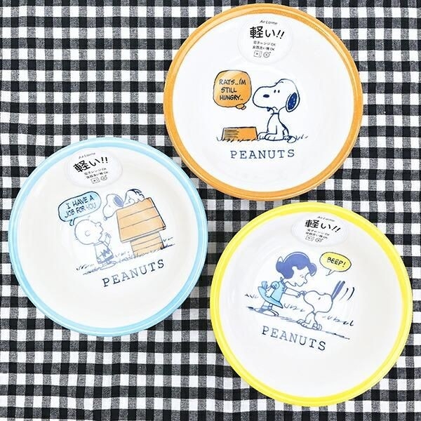 スヌーピーの皿