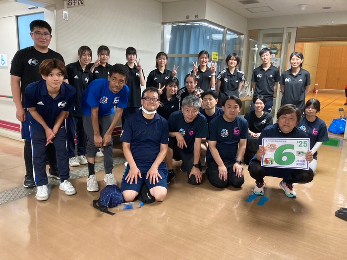 関西医療大学の学生ボランディア