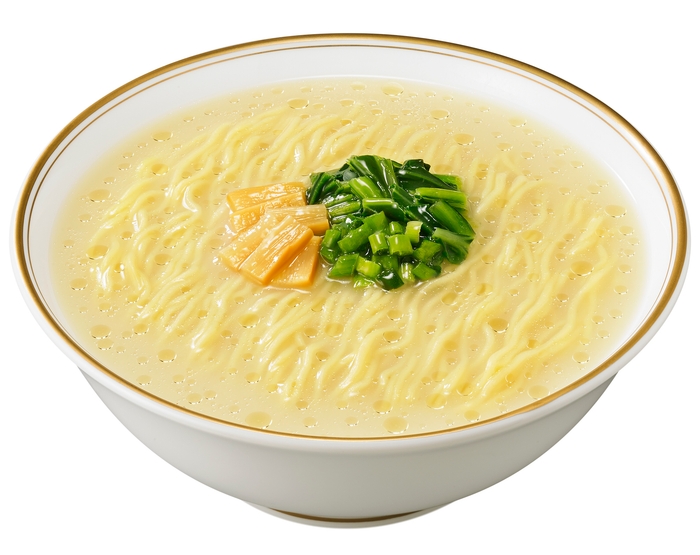 麺づくり ゆず&胡椒香る鶏白湯 調理画像