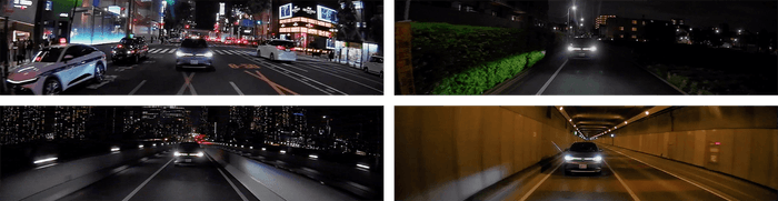 リア夜間映像