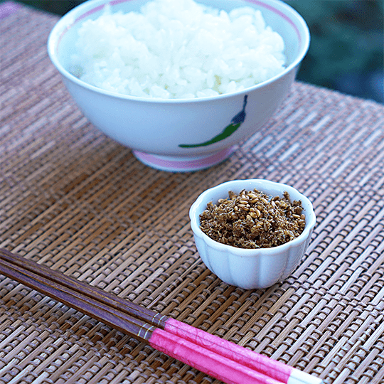 だしがらで作ったふりかけ