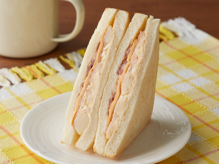 チーズとローストポークのサンド画像(画像はイメージです。)