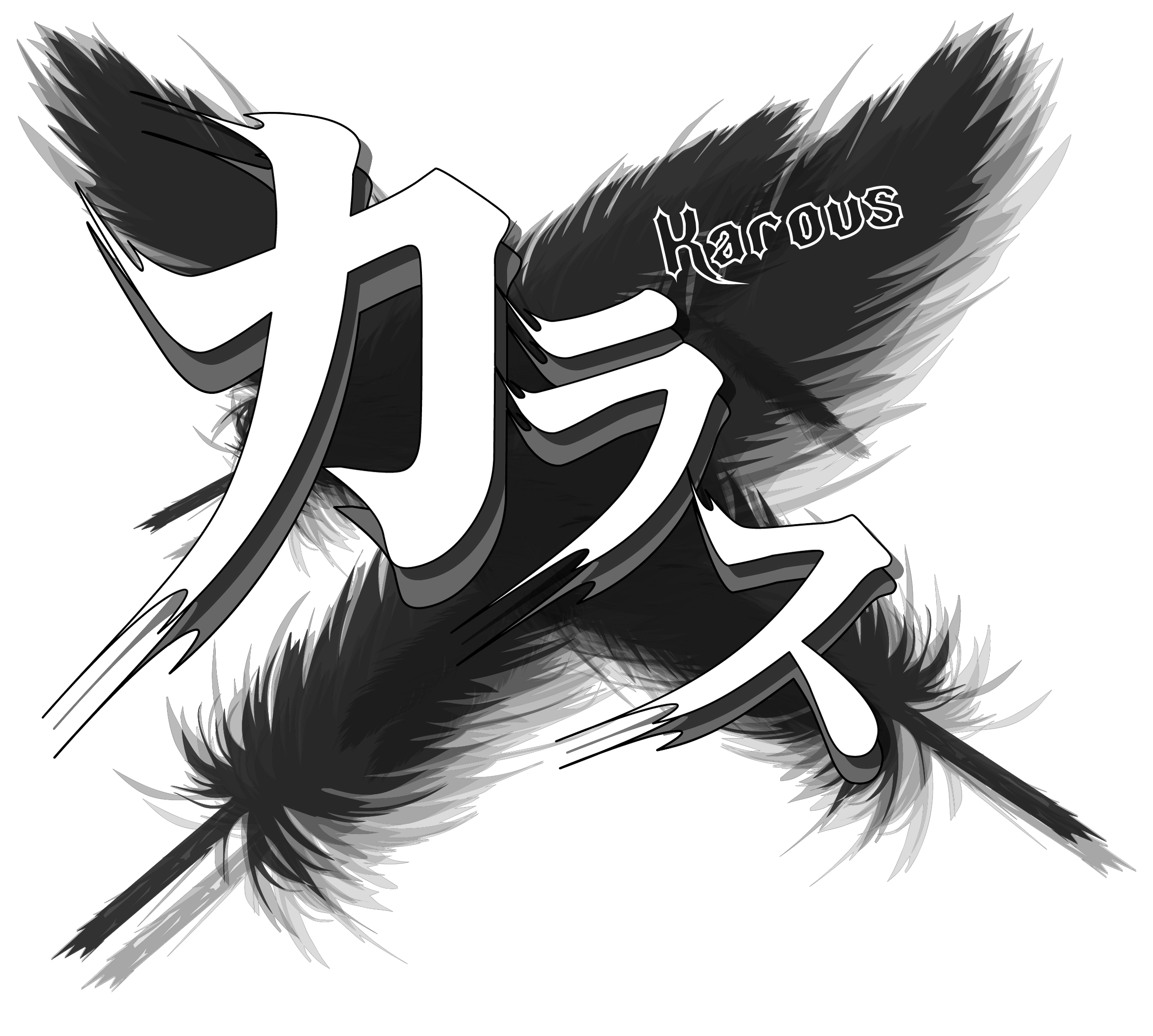 カラス 通常版ロゴ