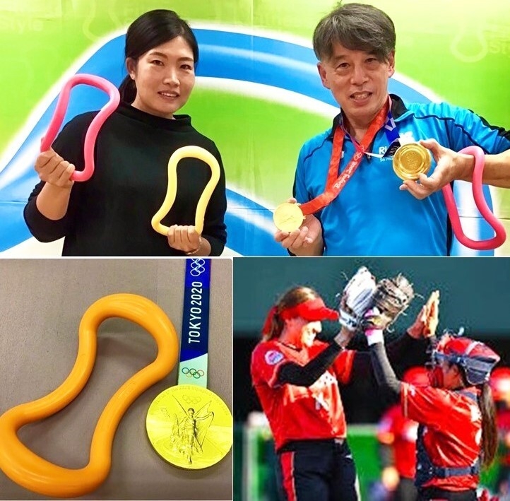 峰幸子 ソフトボール キャッチャ 金メダリストウェーブストレッチリング 世界ウェーブストレッチの日