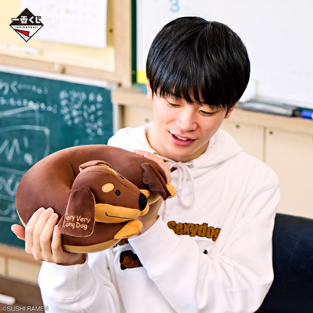 B賞:Very Very Long Dogネックピロー(イメージ)