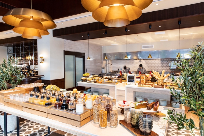 レストランWHY NOT 朝食ビュッフェ