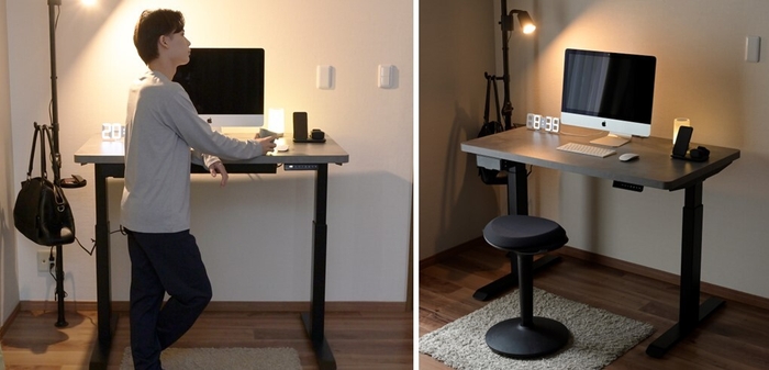 電動昇降デスクシリーズより、「ハイグレード天板」タイプ新登場