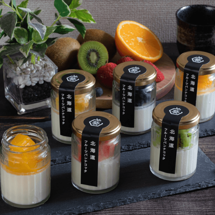 北海道フルーツパンナコッタ（各種６８０円）