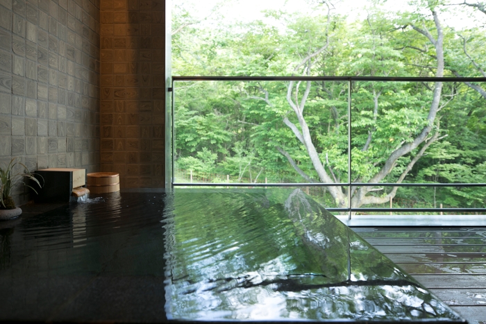 スイートルーム専用　客室露天風呂