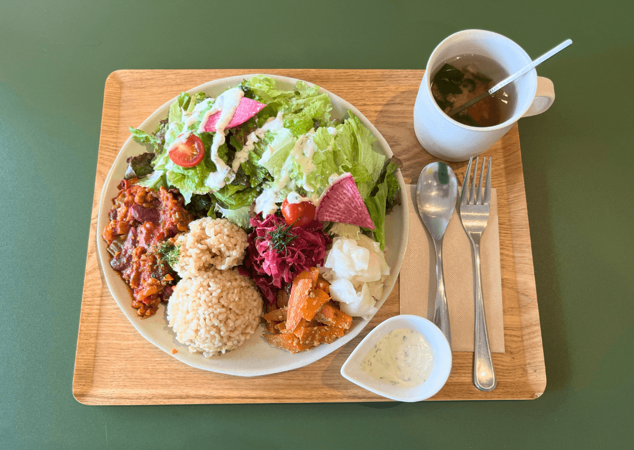 ランチプレート ヨーグルトドレッシング