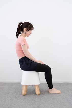 猫背 骨盤が立っていない