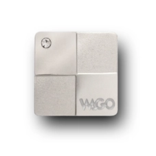 PINS FACTORY（ピンズファクトリー）和合印刷株式会社様の社章を製作いたしました★ラインストーンをあしらった社章でイメージアップ！