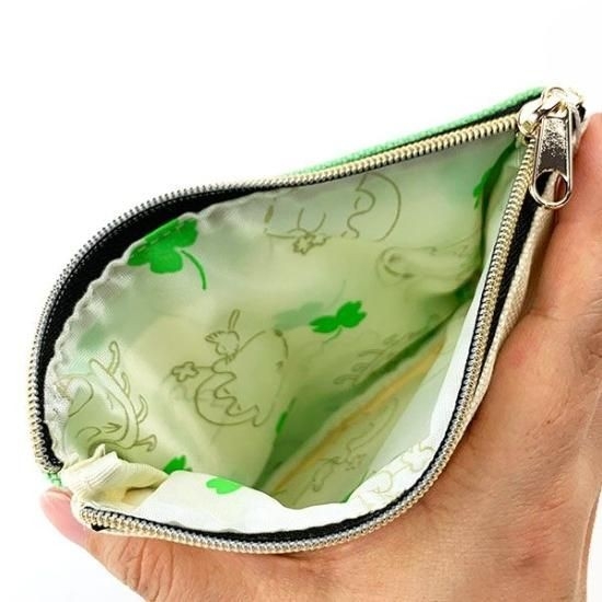 コウペンちゃんのポップでコンパクトなポーチ