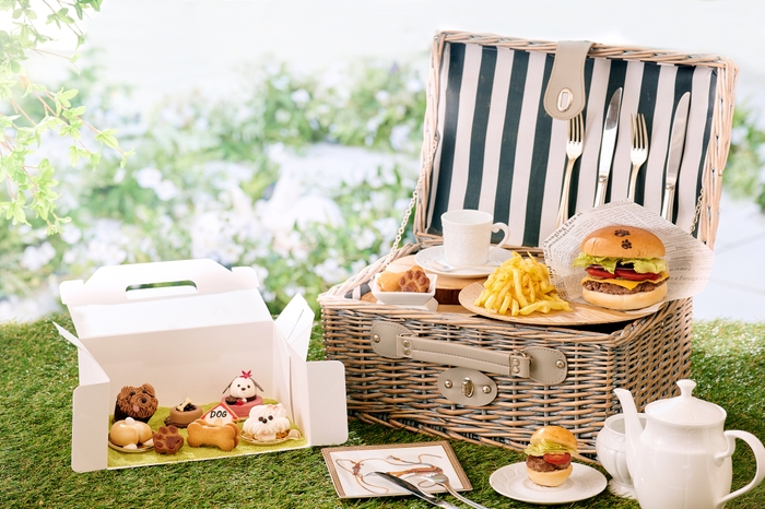 アフタヌーンティー(1名分)と”ワン”バーガー