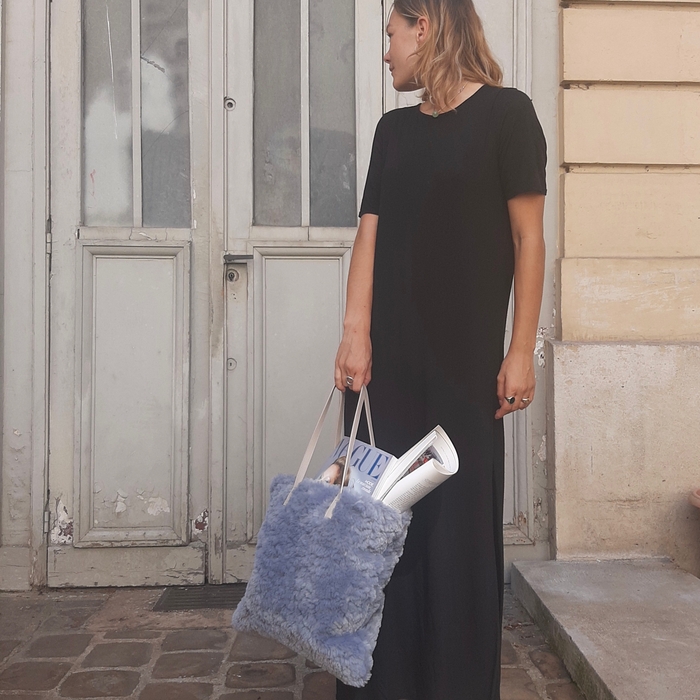 ランダムファー トートバッグ