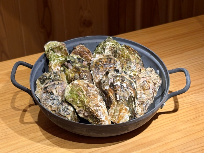 ぷりぷり蒸し牡蠣