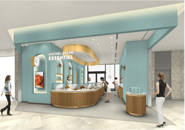 店舗ファサード_中日ビル1階