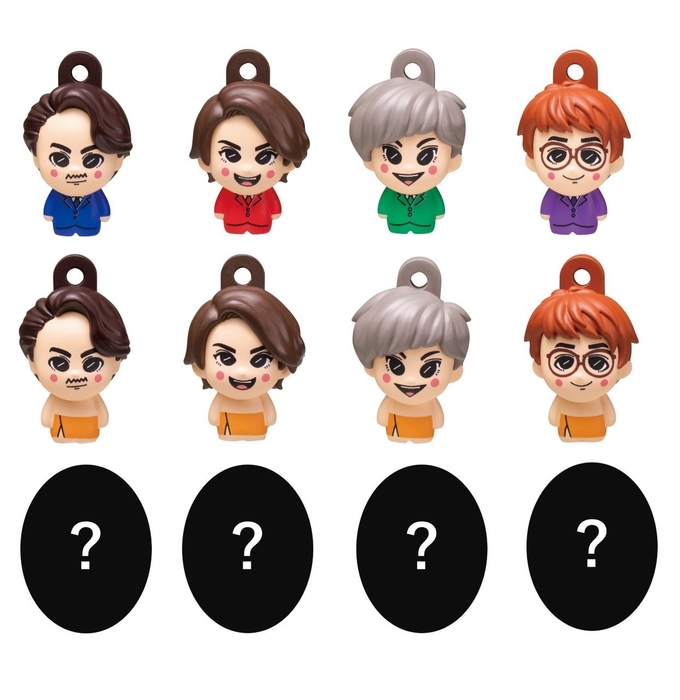 マスコット全12種 うち4種はシークレット