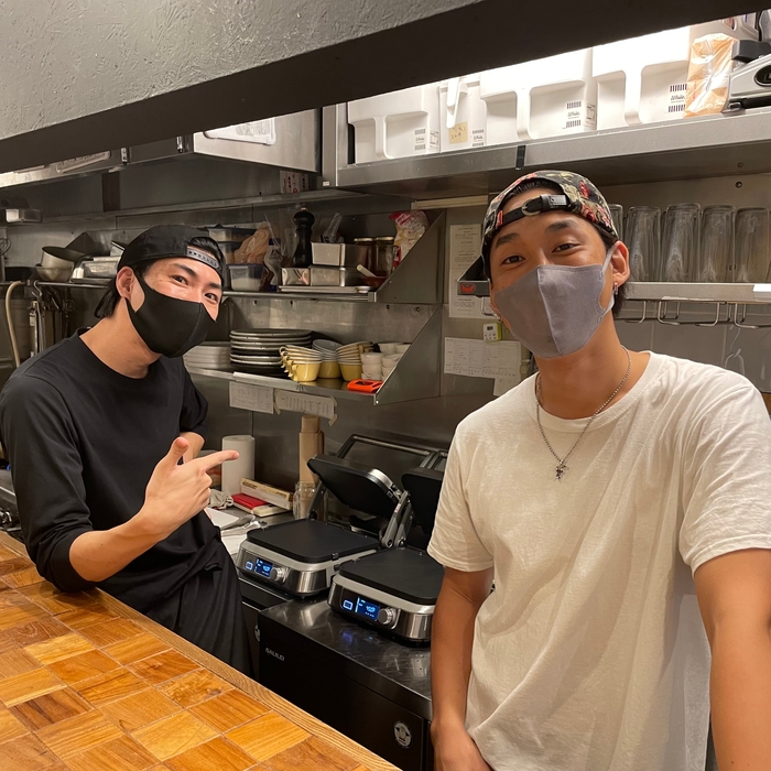 店主の二人