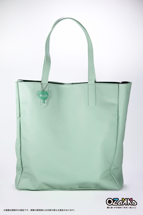 推しごと現場トート PU生地(ライトグリーン)