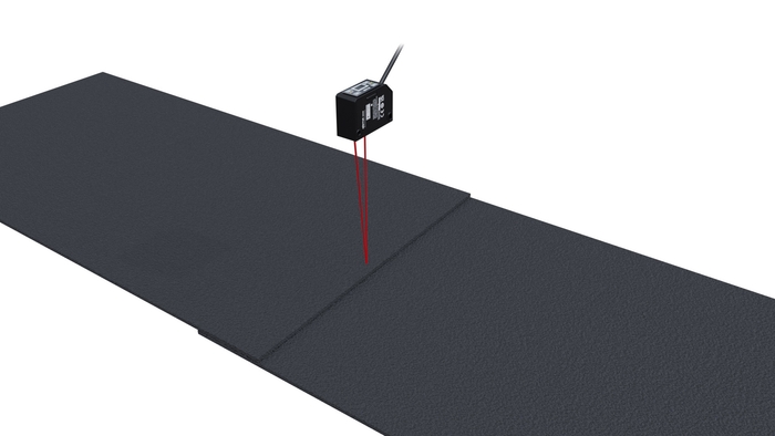 用途例:板ゴムの重なり検査