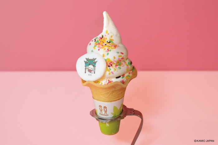 もちぱんマシュマロのもこもこソフトクリーム　700円税込