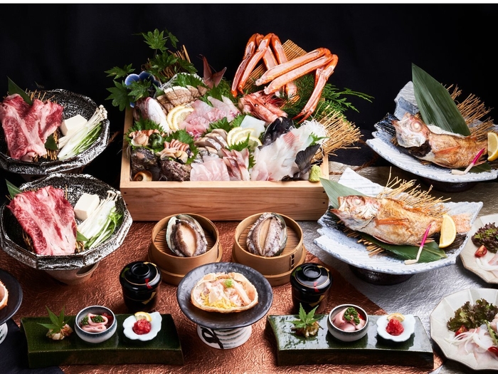 香住ガニ1匹付き会席