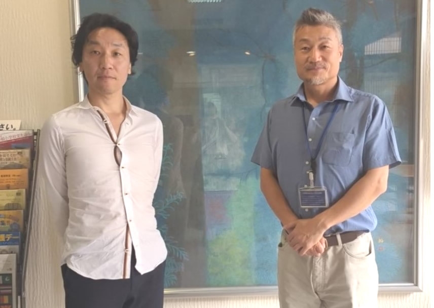 左:イーコミュニケーション 成田 右:京都市総合教育センター主任指導主事 山野氏