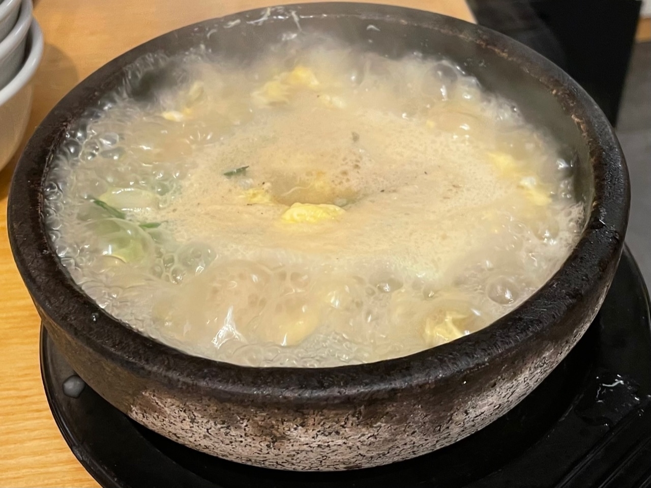 これが美味い!「石焼きクッパ」