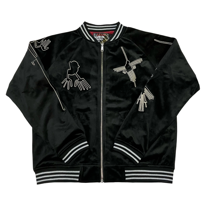 ナスカジャン2024別珍(メヒア・ブラック)