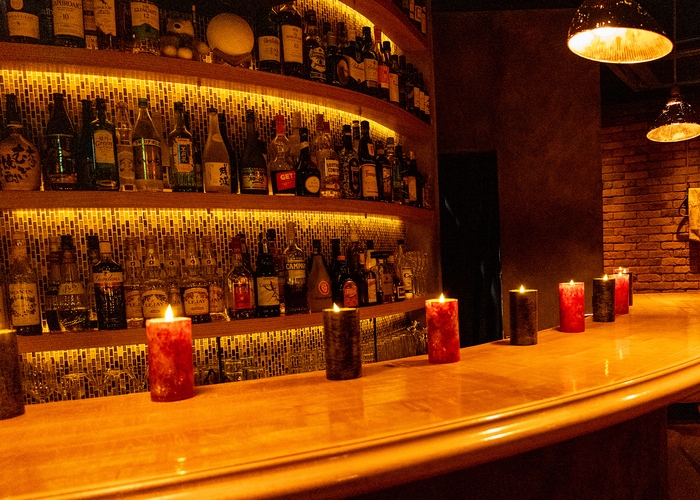 ホテル/バー向け レッドと黒のカスタマイズ色