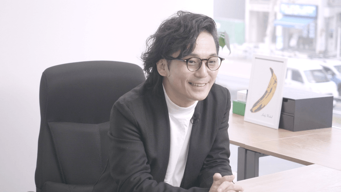 インタビュー風景