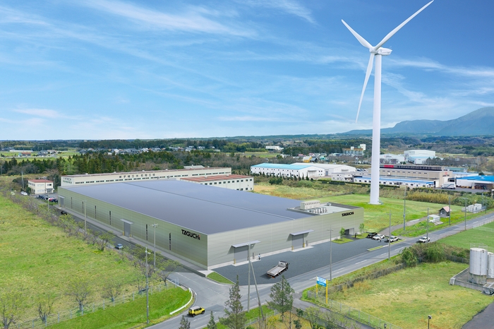 タグチ工業 大山工場 外観(パース)