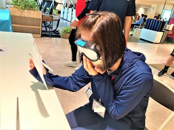 DE&Iワークショップ 視覚障がいを疑似体験