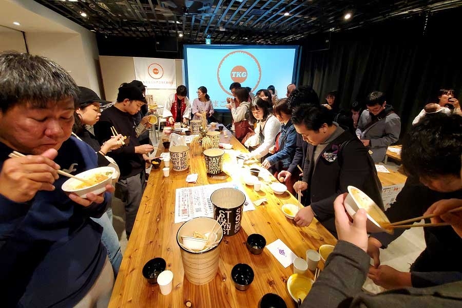 第一回たまごかけごはん祭りの様子※2019年11月5日撮影