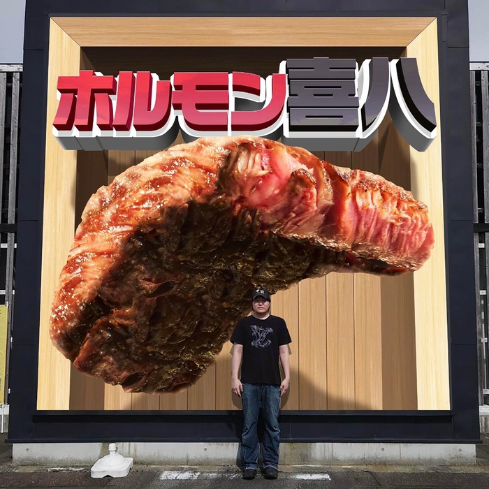 巨大焼肉!フォトスポット