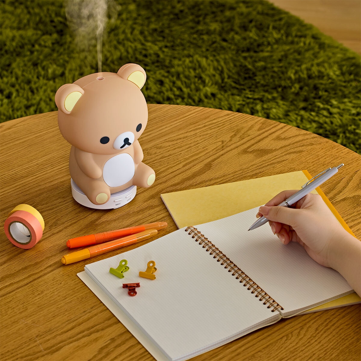 リラックマ ルームライト加湿器(使用イメージ3)