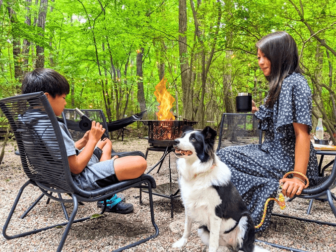愛犬と那須の自然を大満喫