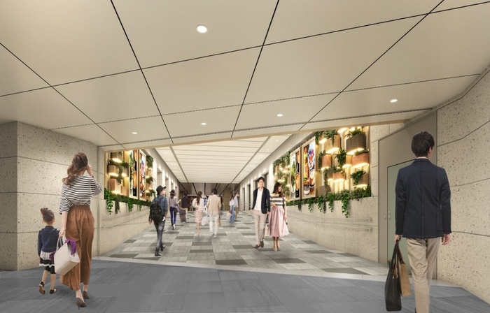 さんちか 新通路