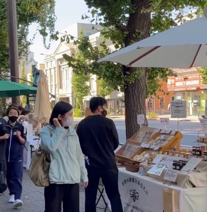 目黒通りでショッピング&ピクニック
