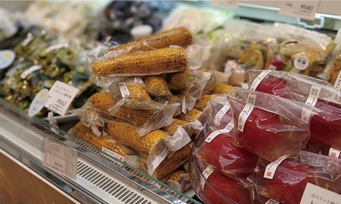 新鮮な国産野菜使った、涼やかな夏野菜のお漬物。