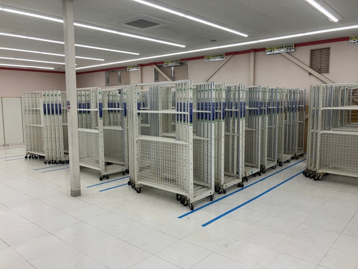 倉庫内 仮売場用 陳列什器