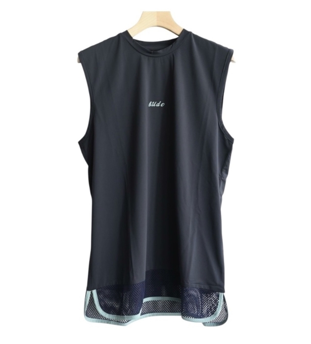 <Ventilate Aero Top Sleeve_less> :Black
